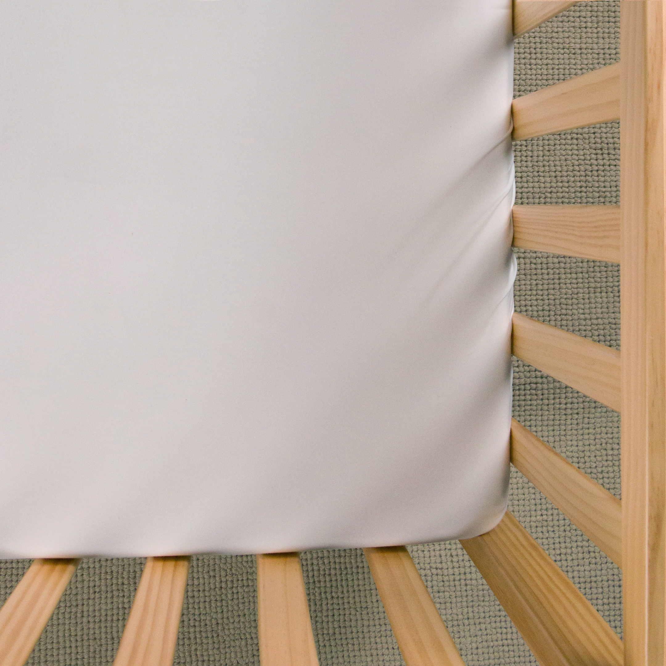 Baby Basics Mini Cot Fitted Sheet - 62 x 96cm