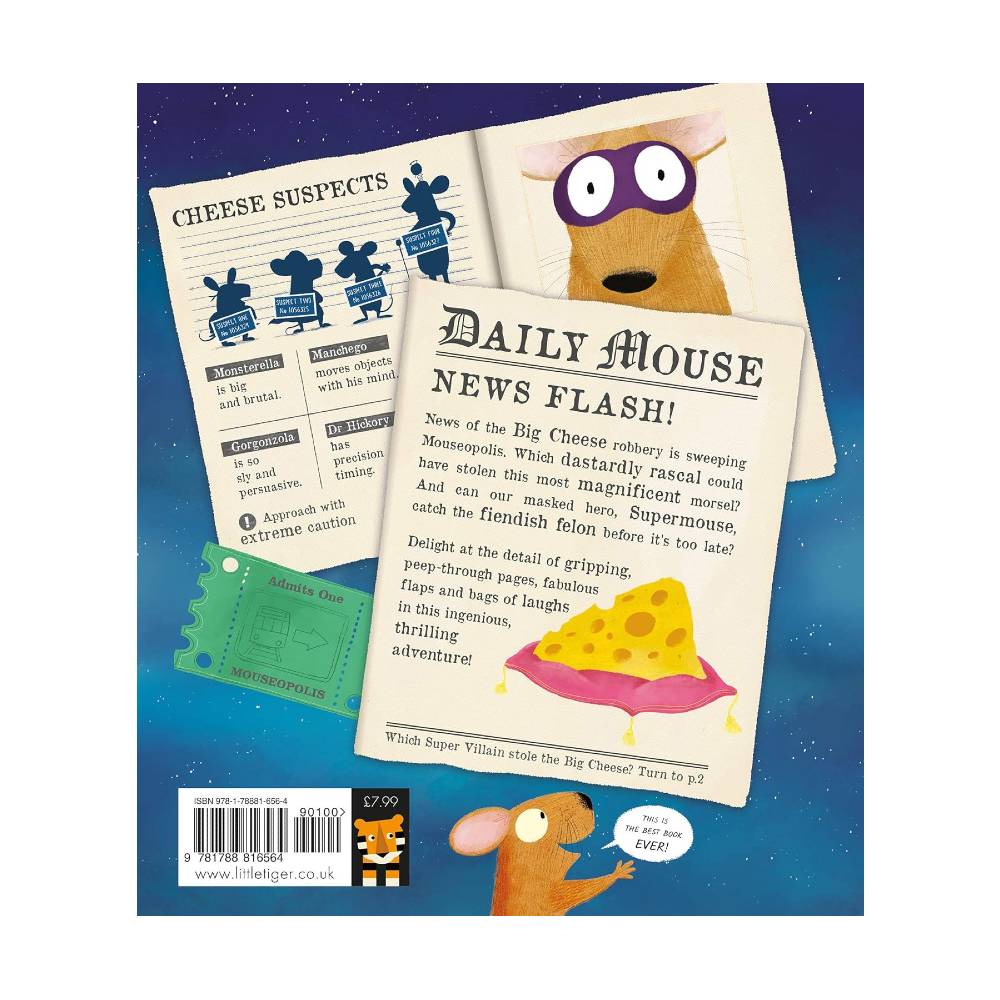 Book  Supermouse and the Big Cheese Robbery