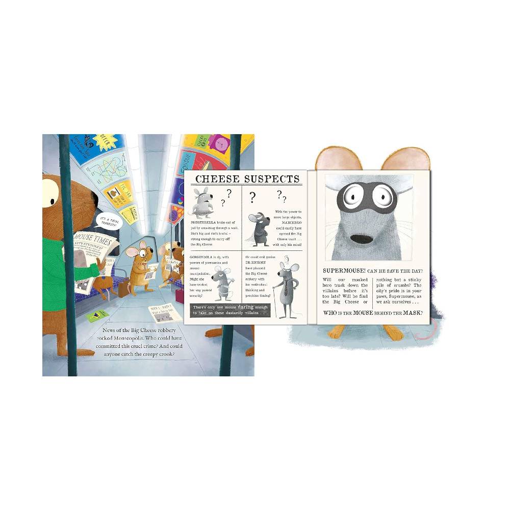 Book  Supermouse and the Big Cheese Robbery