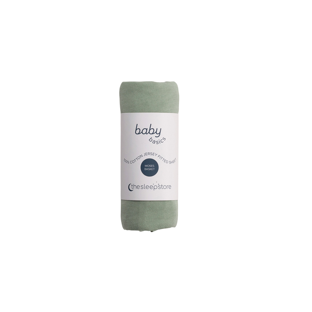 Baby Basics Large Moses Basket Fitted Sheet