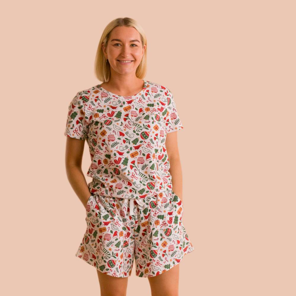 The Sleep Store 'Christmas Collection' Adult PJ Shorts