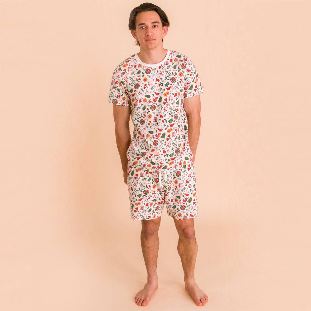 The Sleep Store 'Christmas Collection' Adult Long PJ Shorts