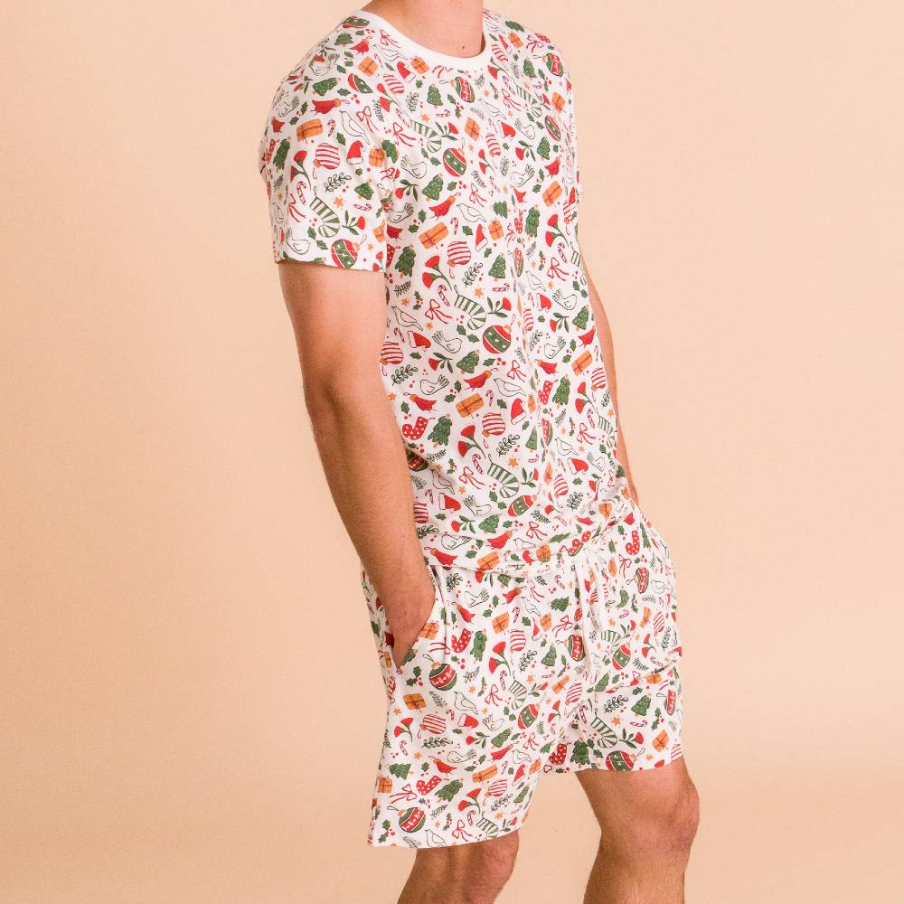 The Sleep Store 'Christmas Collection' Adult Long PJ Shorts