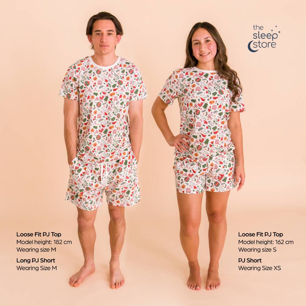 The Sleep Store 'Christmas Collection' Adult Long PJ Shorts