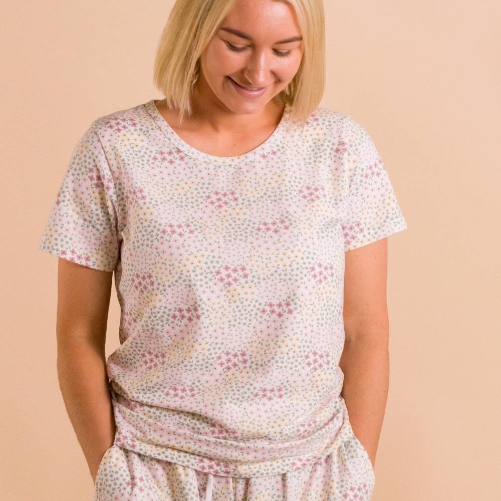 The Sleep Store Organic Cotton Adult Scoop PJ Top