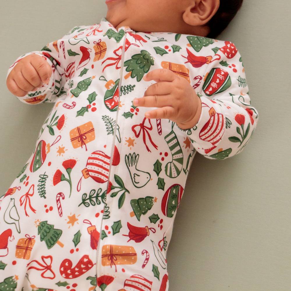 The Sleep Store 'Christmas Collection' Zipsuit