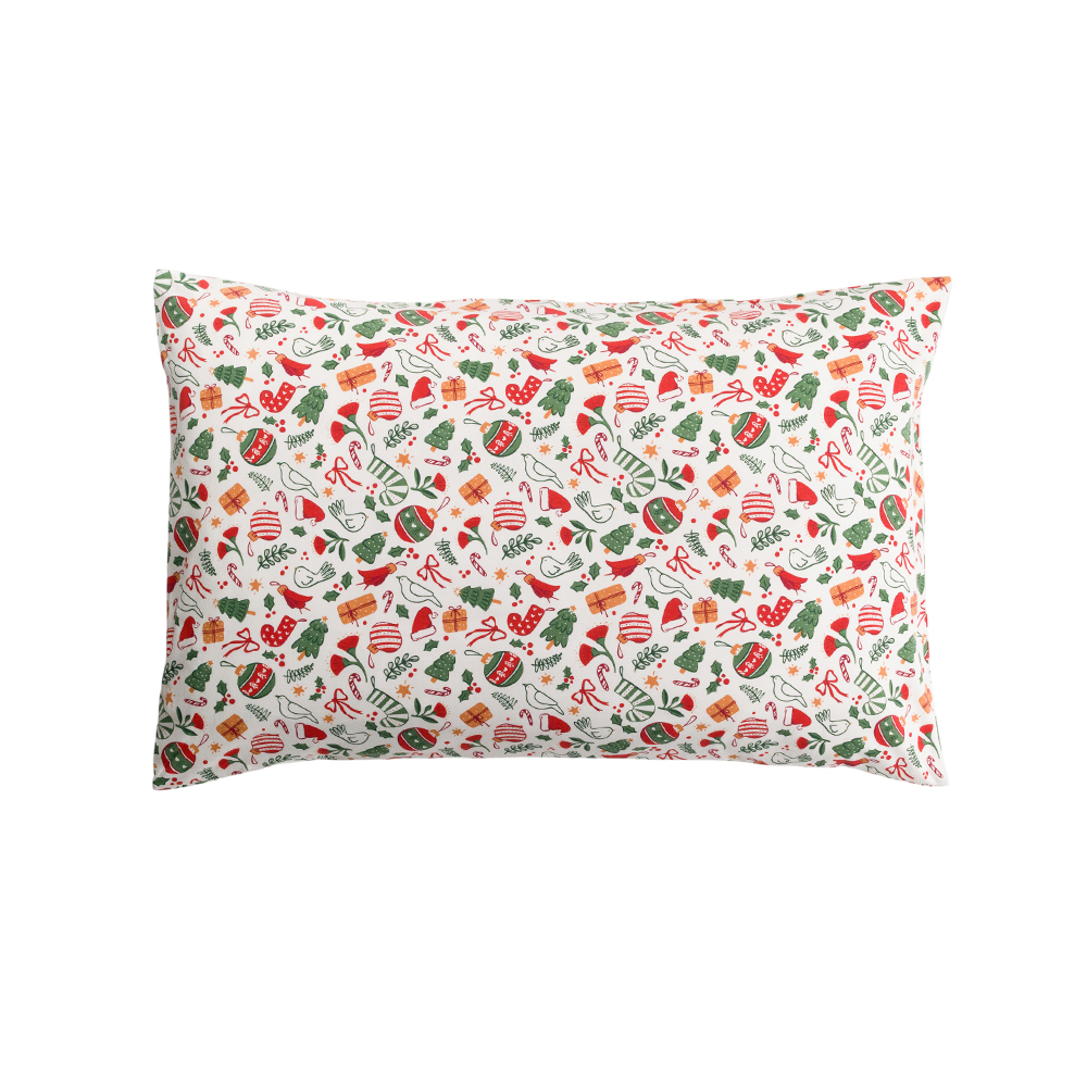 The Sleep Store 'Christmas Collection' Standard Pillowcase