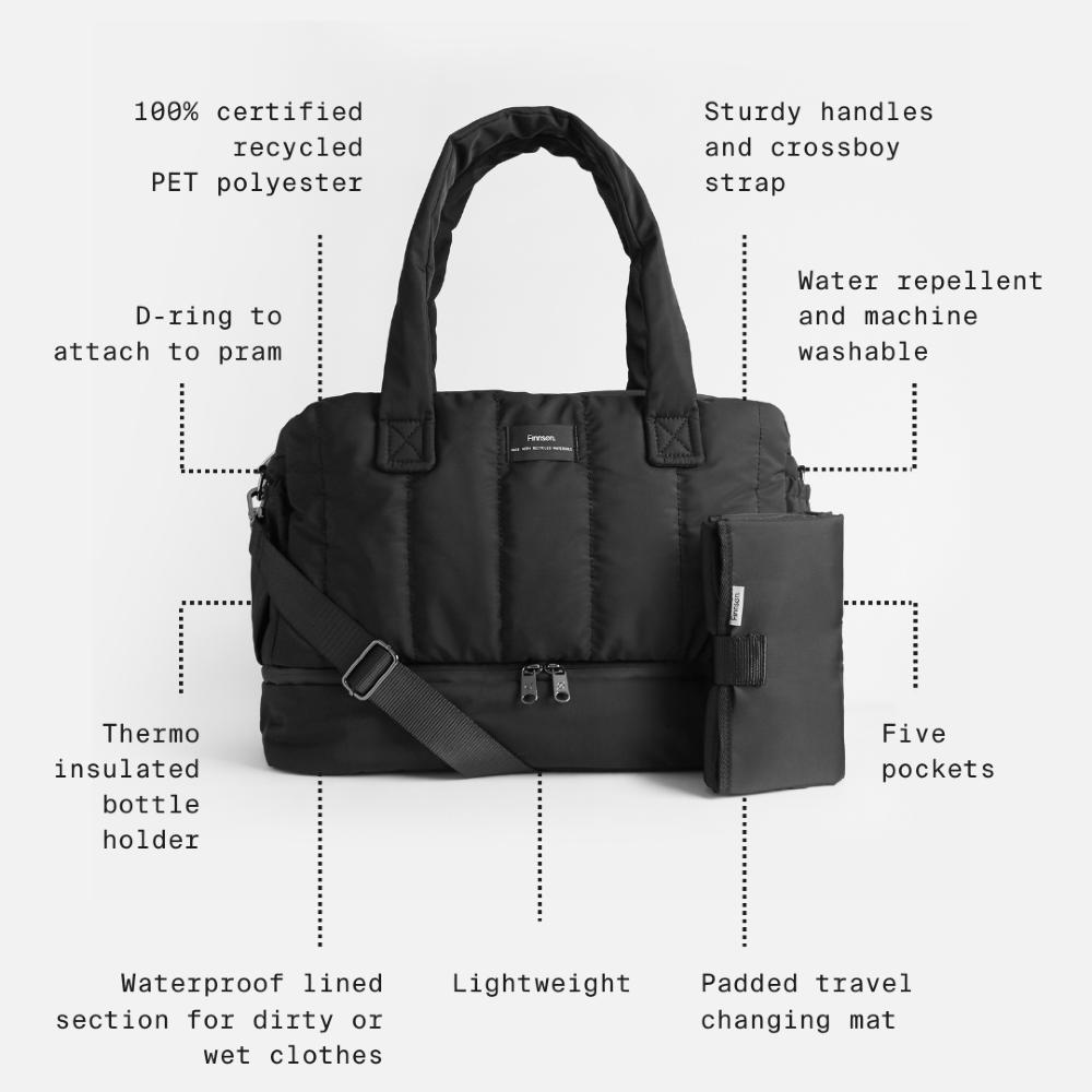Finnson INNES Eco Holdall Nappy Bag