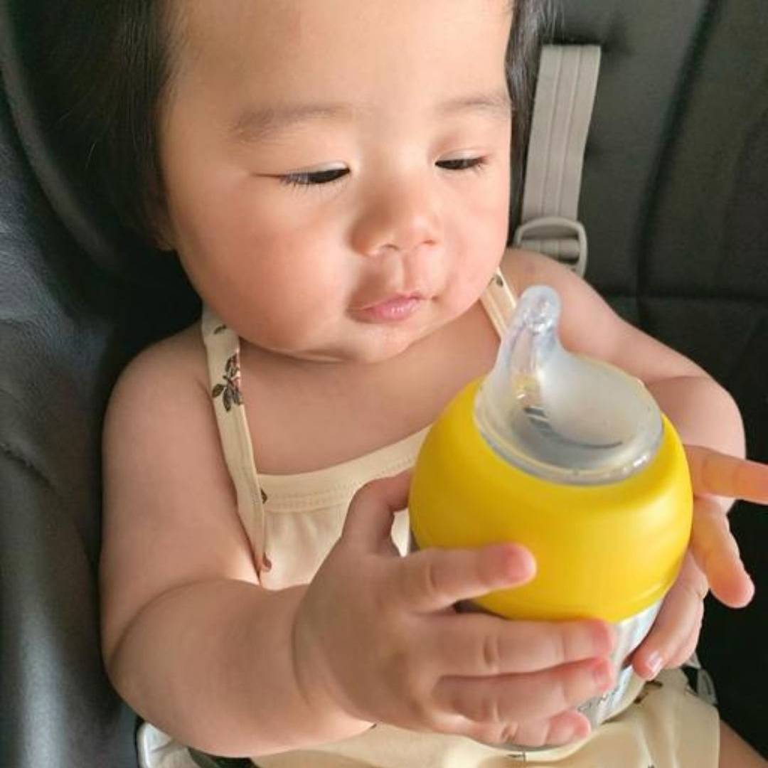 Lion & Lady 18/8 Stainless Steel Toddler Sippy Spout Bottle Cup 210ml Lion & Lady 18/8 Stainless Steel Toddler Sippy Spout Bottle Cup 210ml