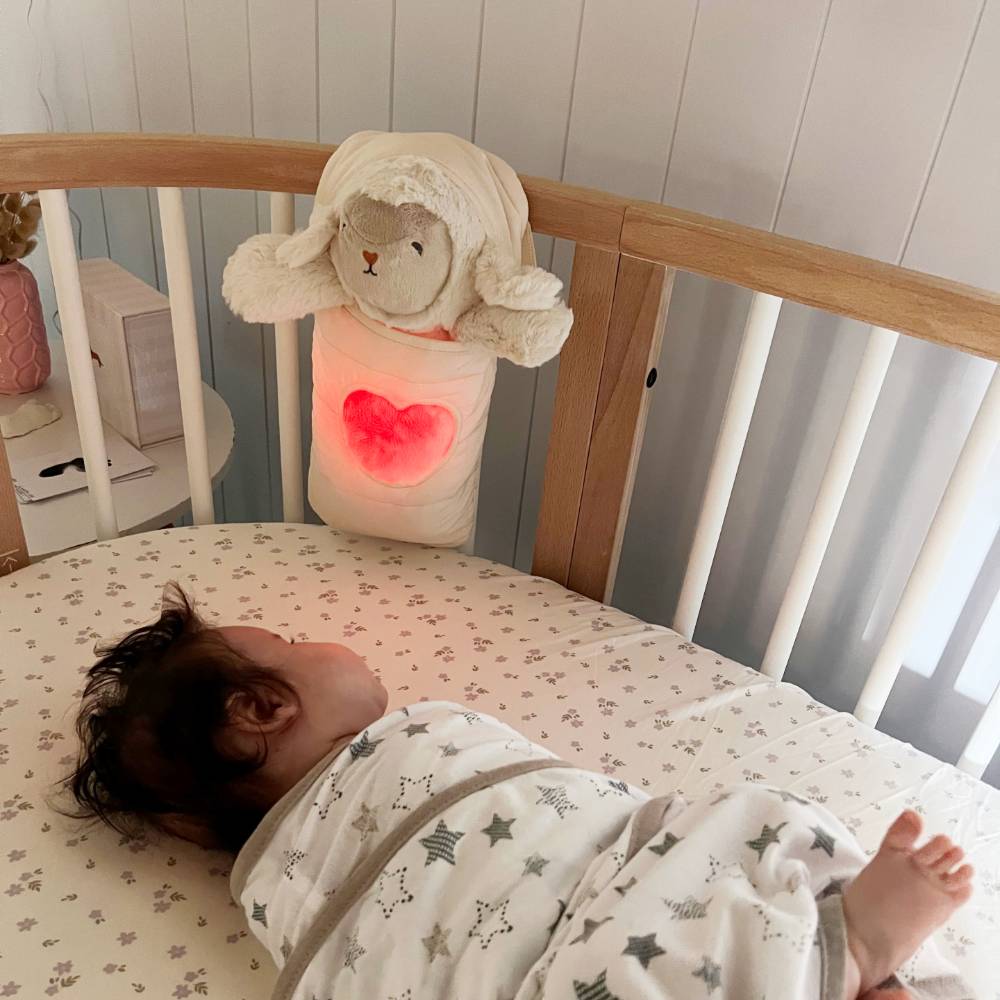 The Sleep Store Glow Friends - Loulou Lamb with Rechargeable Sound & Light