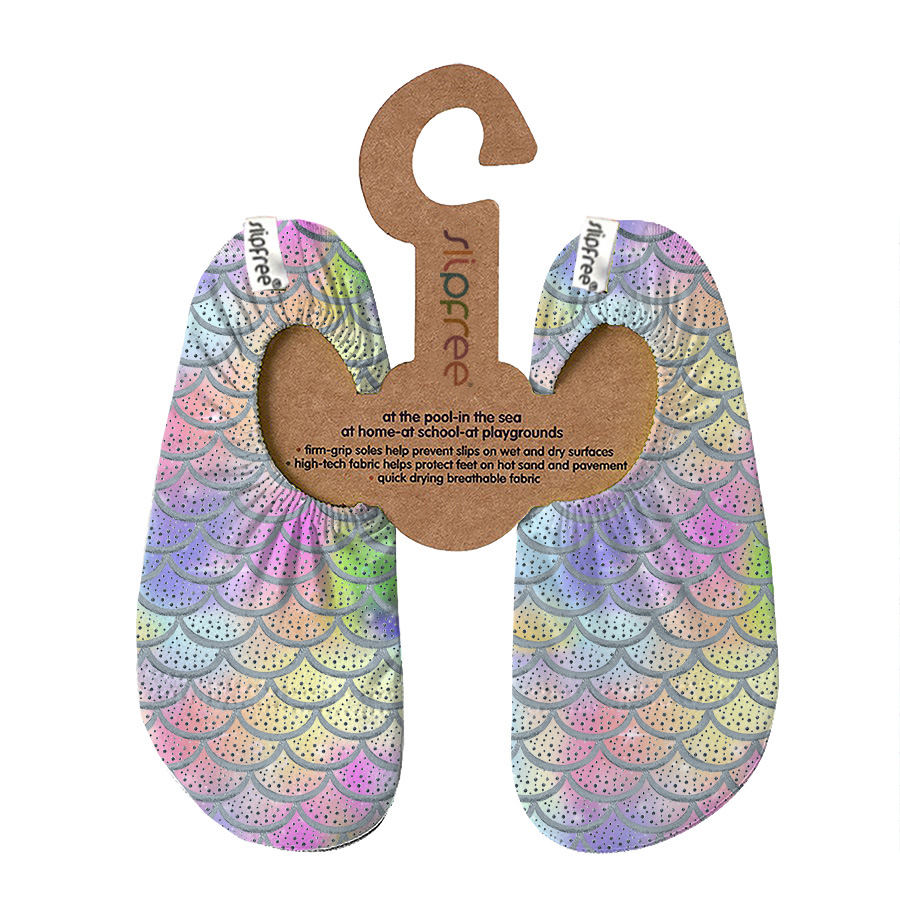 Slipfree Swimming Shoes - Junior Metallic Designs