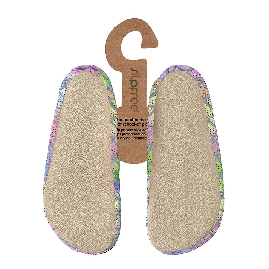 Slipfree Swimming Shoes - Junior Metallic Designs