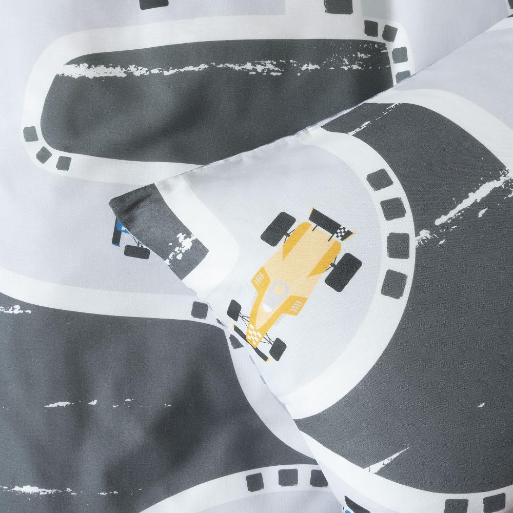 Squiggles Cotton Duvet Cover Set - Speed Racer