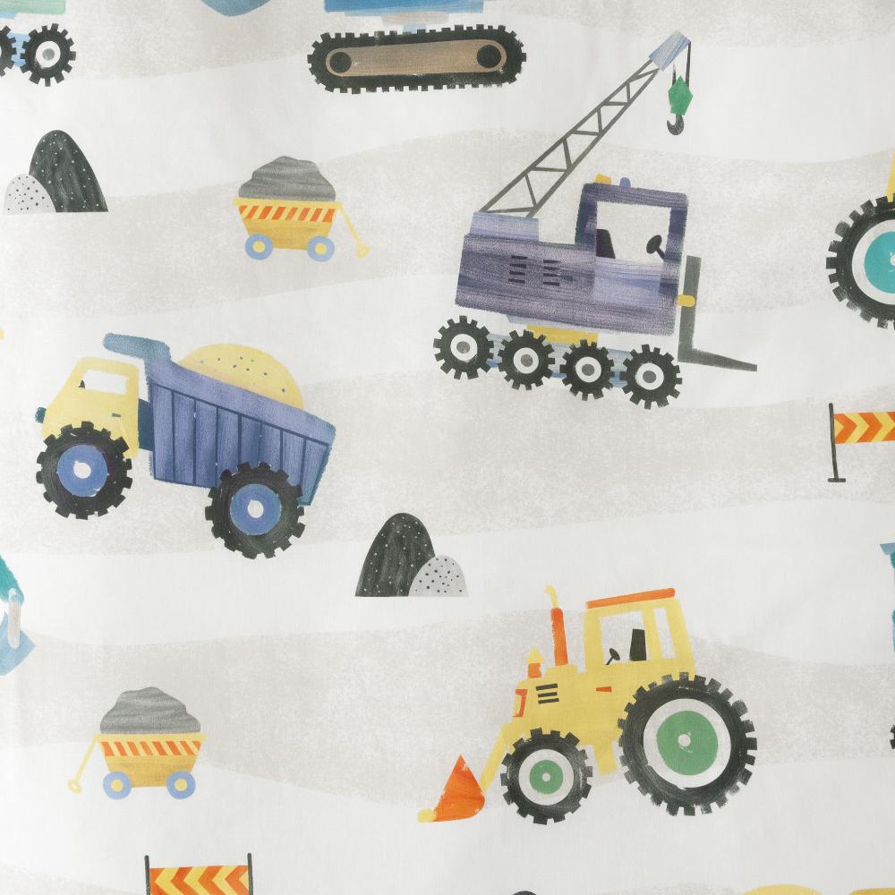 Squiggles Cotton Duvet Cover Set - Tool Time