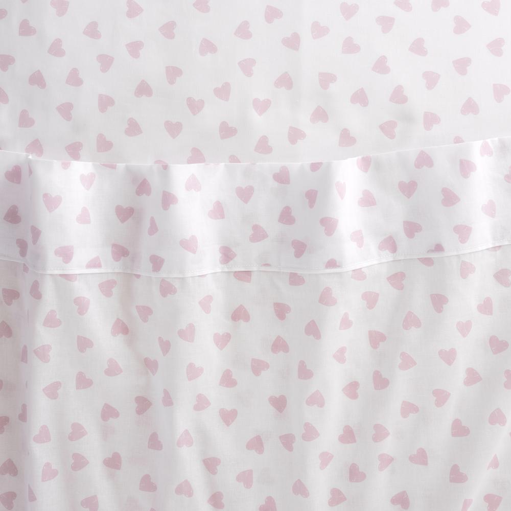 Squiggles Cotton Cot Flat Sheet