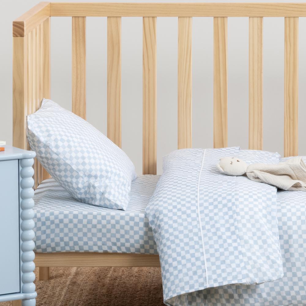Squiggles Cotton Cot Flat Sheet