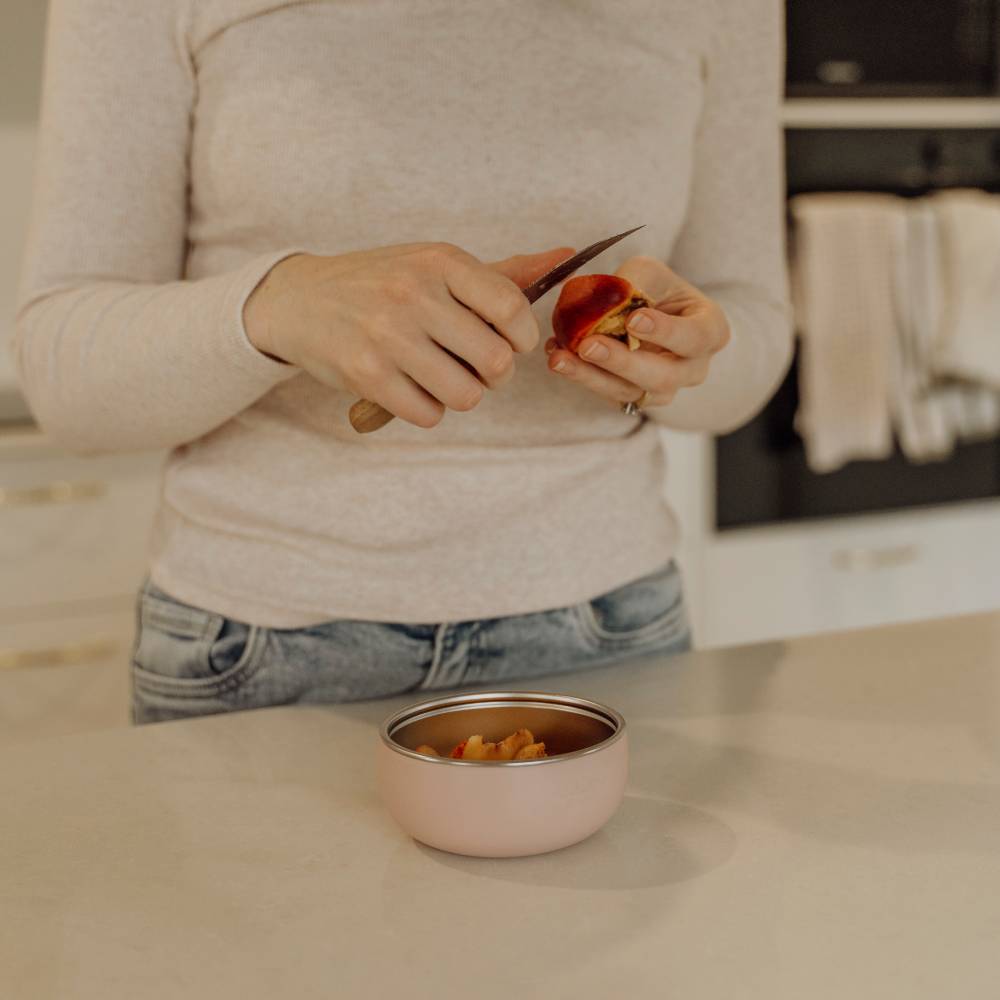 Ease.Baby Big Apetites Non Suction Stainless Steel Bowl