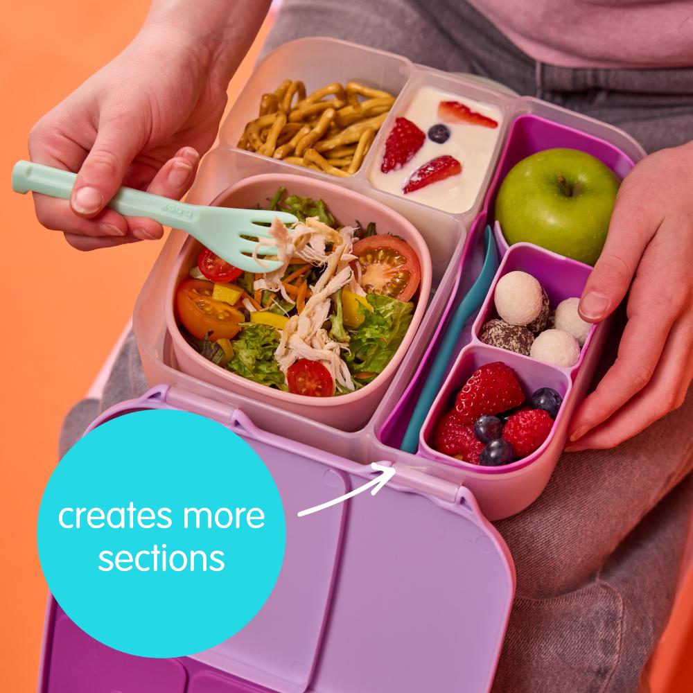 b.box Silicone Bento Tray - Lunch