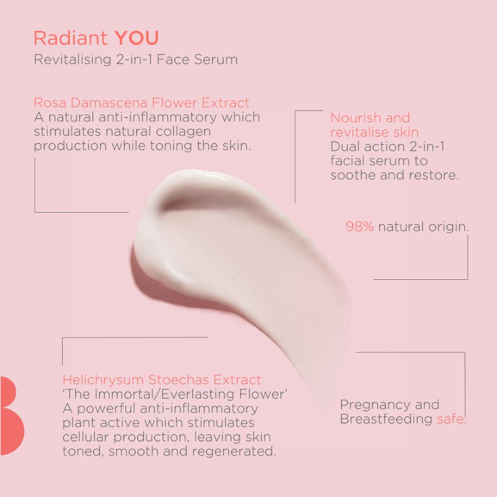 Bheue Radiant YOU. Revitalising 2-in-1 Face Serum
