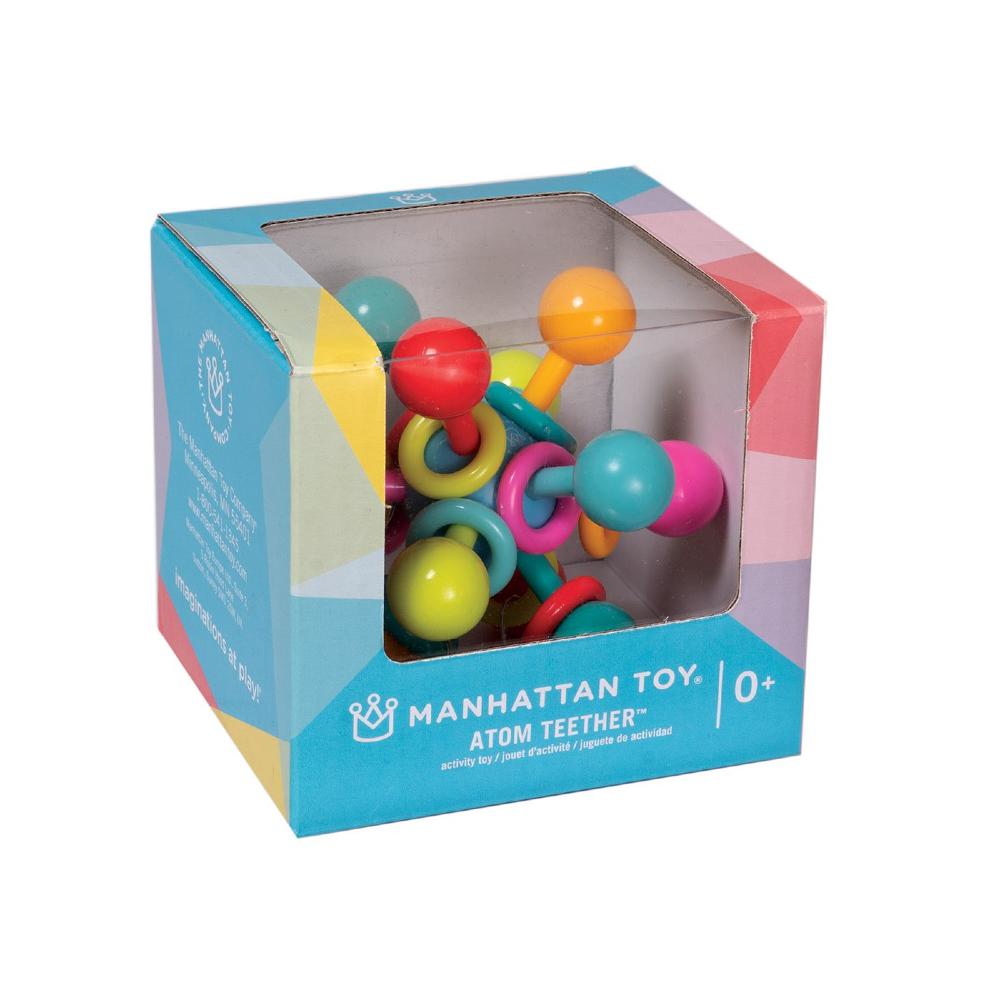 Manhattan Toy Transparent Atom Teether (Boxed)