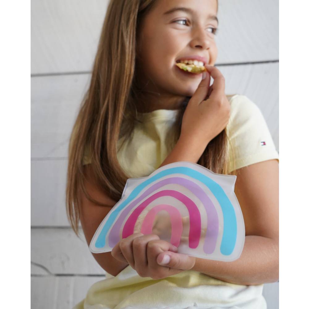 Melii PEVA Reusable Snack Bags 6pk