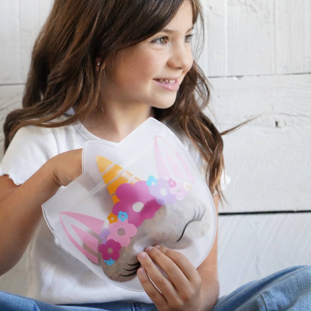 Melii PEVA Reusable Snack Bags 6pk