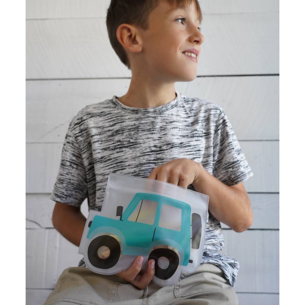 Melii PEVA Reusable Snack Bags 6pk