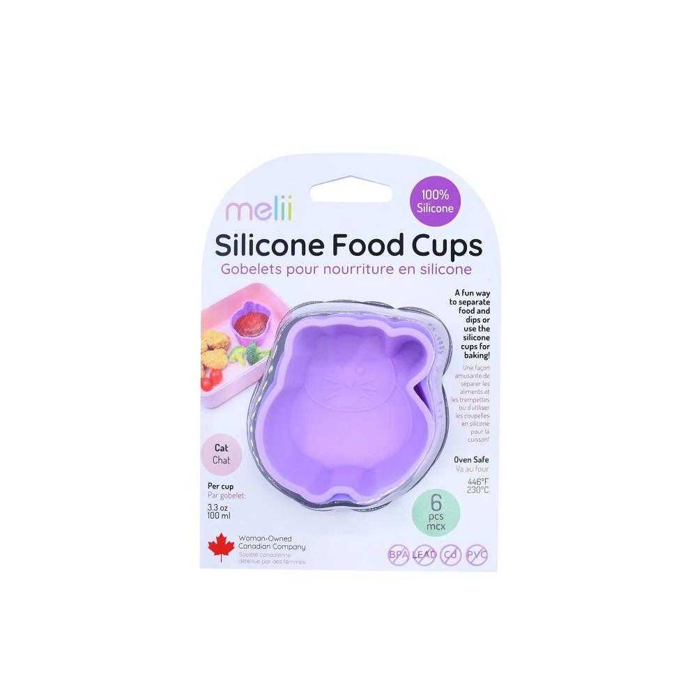 Melii Silicone Food Cups 6pk