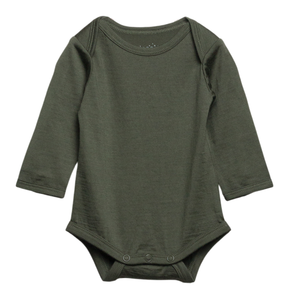 The Sleep Store All Seasons Merino/Tencel Long Sleeve Bodysuit 3pk