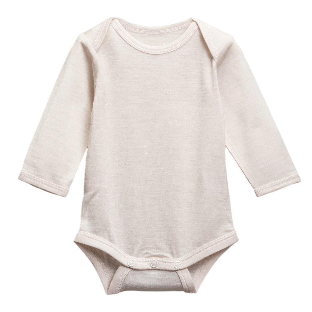 The Sleep Store All Seasons Merino/Tencel Long Sleeve Bodysuit 3pk