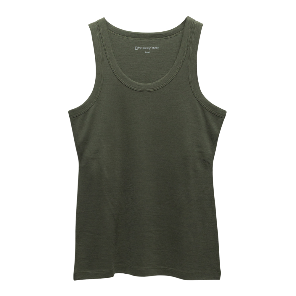 All Seasons Merino/Tencel Shelf Bra Singlet