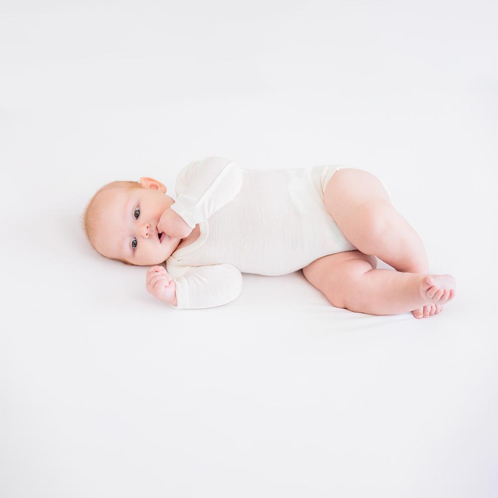 Basics Long Sleeve Merino Bodysuit 3pk