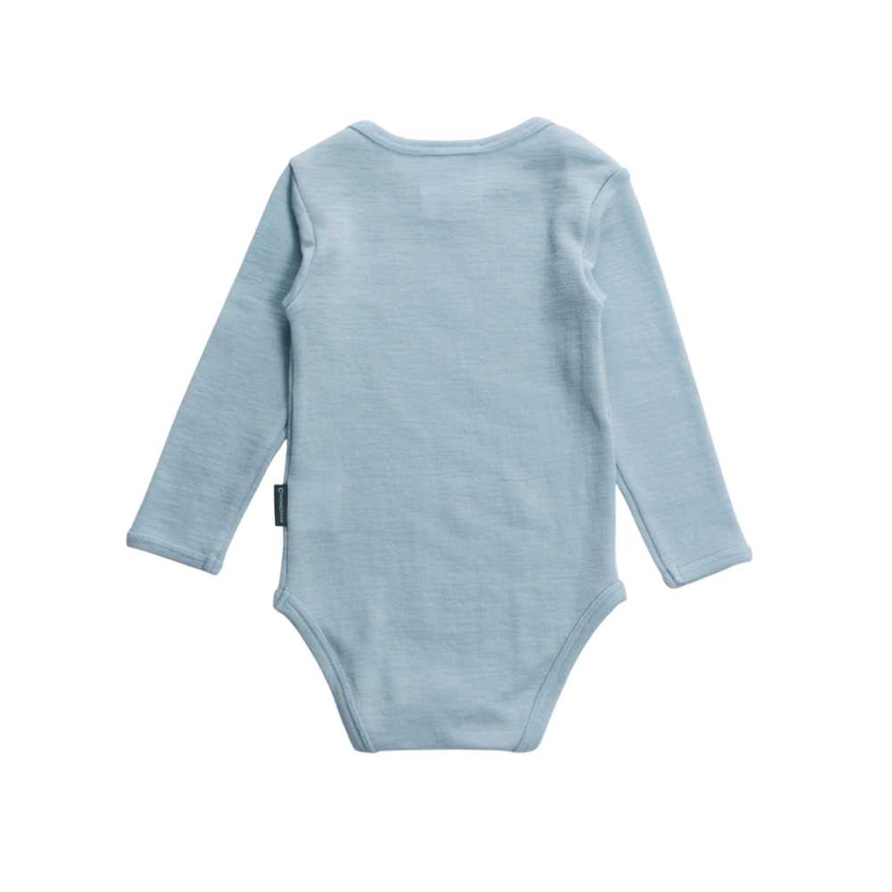 Deluxe NZ Merino Wool Long Sleeve Bodysuit