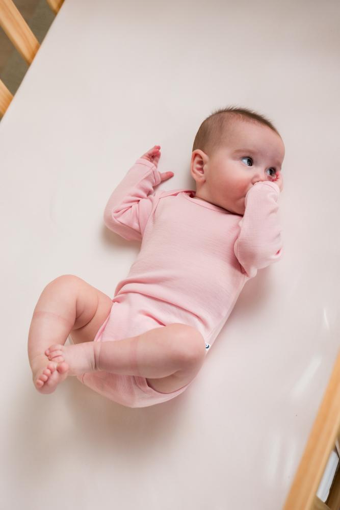 The Sleep Store Deluxe New Zealand Merino Wool Long Sleeve Bodysuit - Newborn - 2 years