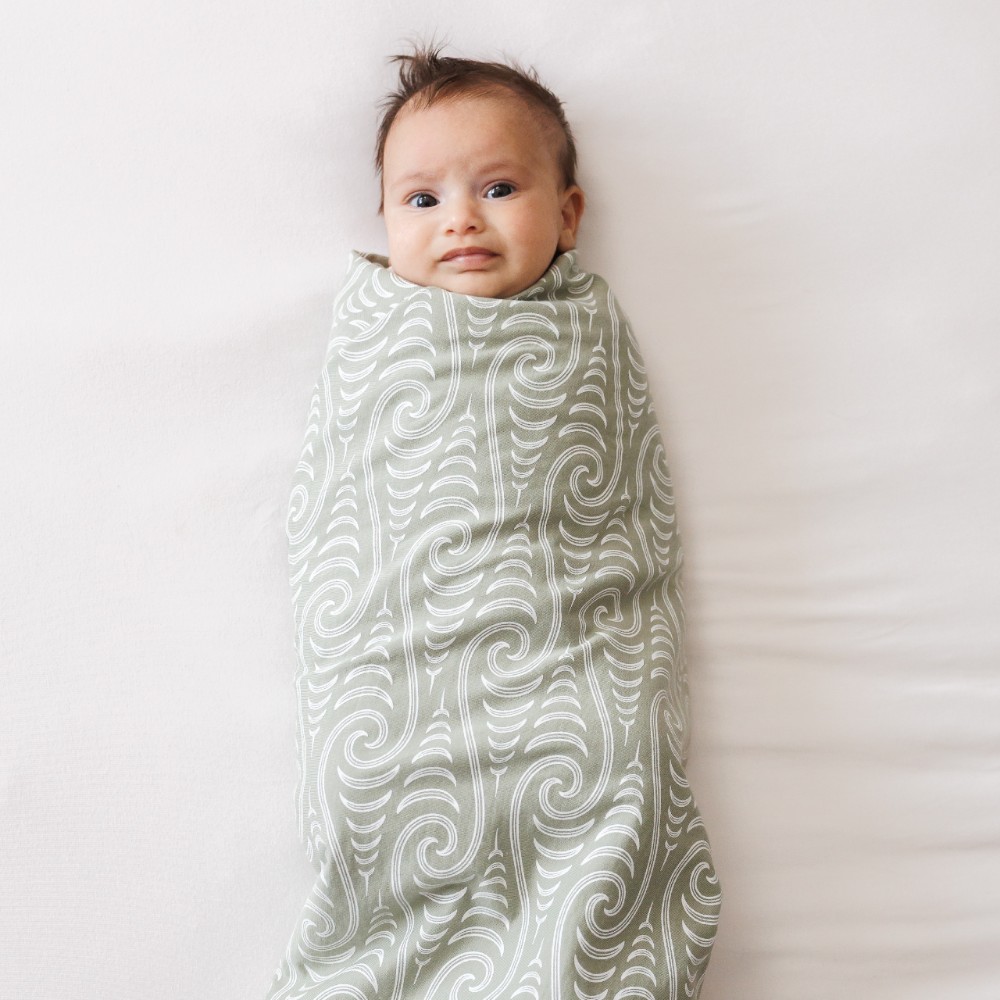 Woolbabe X BO & KO Collab Swaddle Blanket