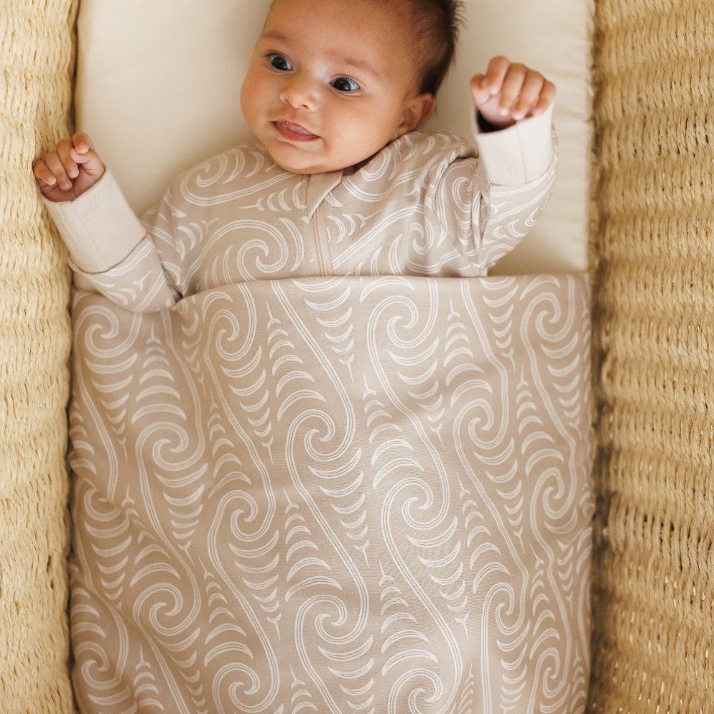 Woolbabe X BO & KO Collab Swaddle Blanket