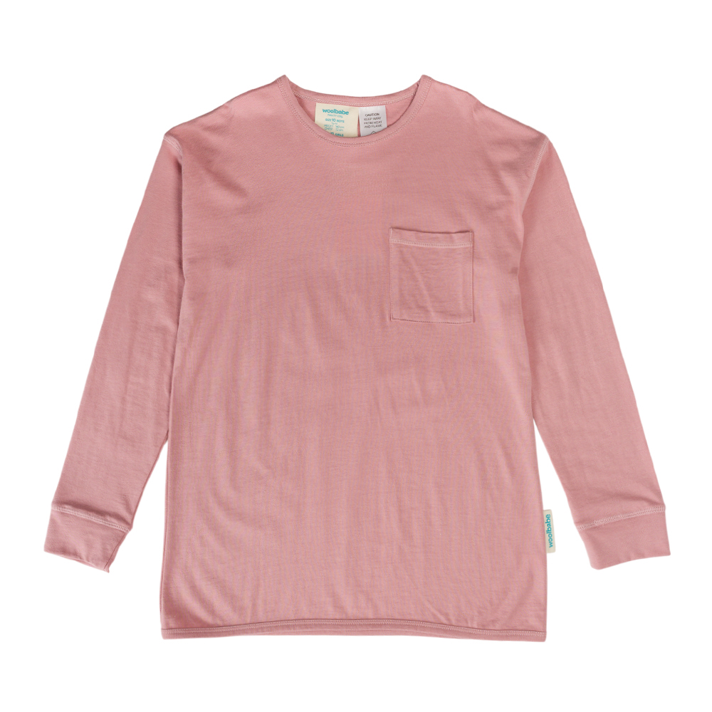 Woolbabe Merino/Organic Cotton Relaxed Winter Pyjamas 10-14 years