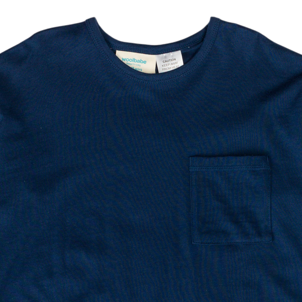 Woolbabe Merino/Organic Cotton Relaxed Winter Pyjamas 10-14 years