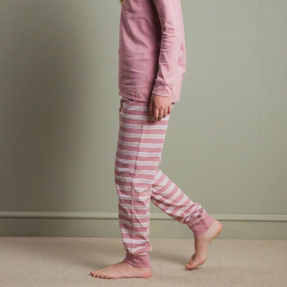 Woolbabe Merino/Organic Cotton Relaxed Winter Pyjamas 10-14 years