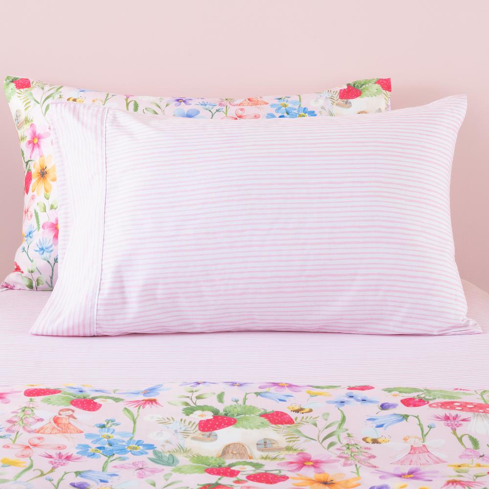 Squiggles Cotton Sheet Set - Scribble Stripe