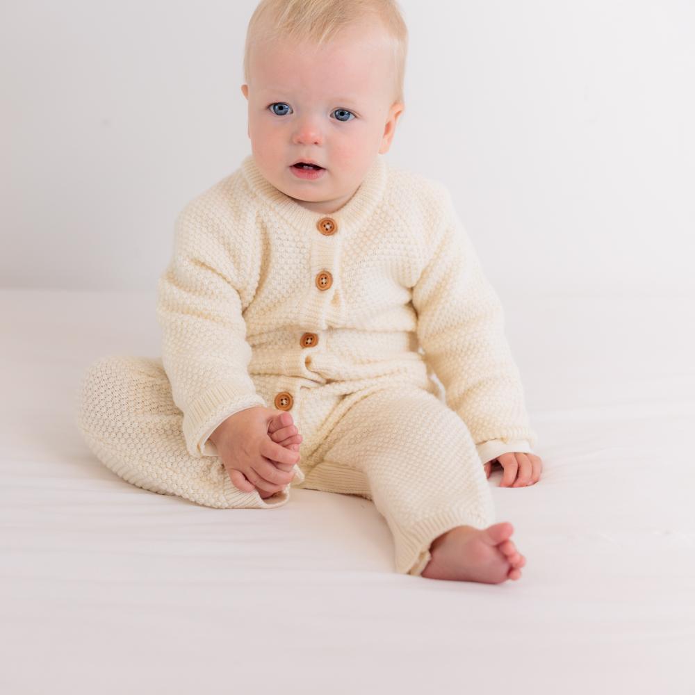 The Sleep Store Merino Knit Onesie - Newborn - 1 year