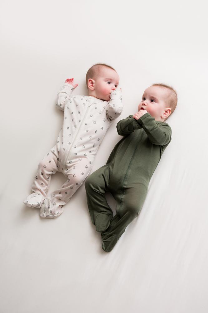 The Sleep Store All Seasons Merino/Tencel Footed Zipsuit - Prem - 6-12 months