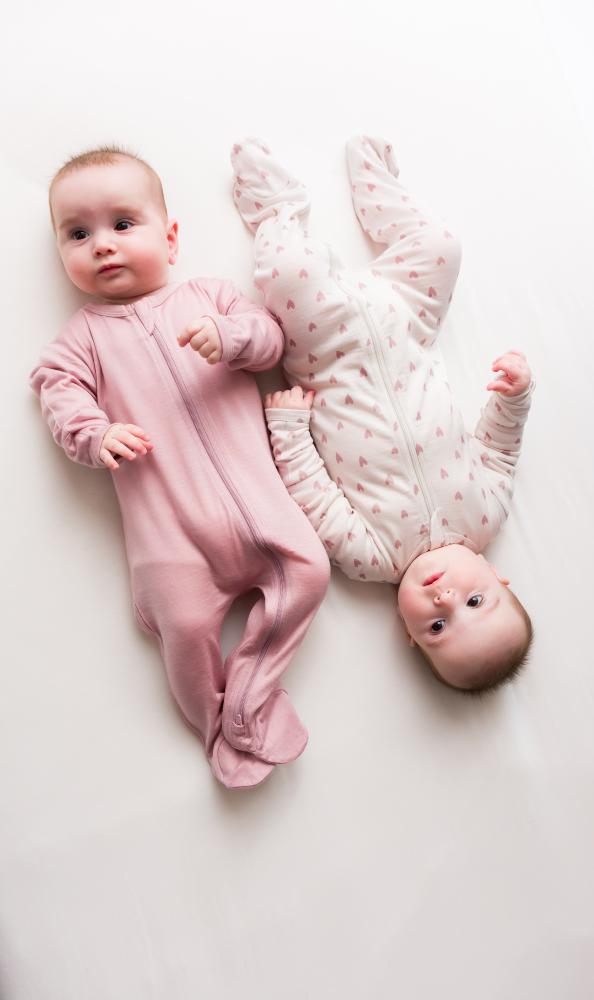 The Sleep Store All Seasons Merino/Tencel Footed Zipsuit 2pk - Newborn - 6-12 months