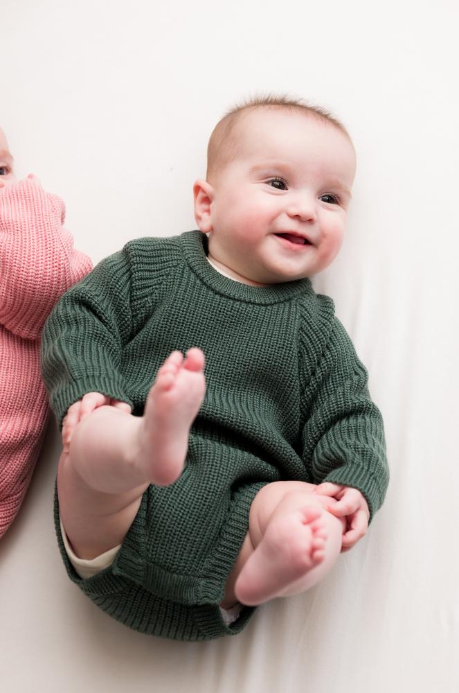 The Sleep Store Merino Knitwear Bubblesuit - Newborn - 1 year