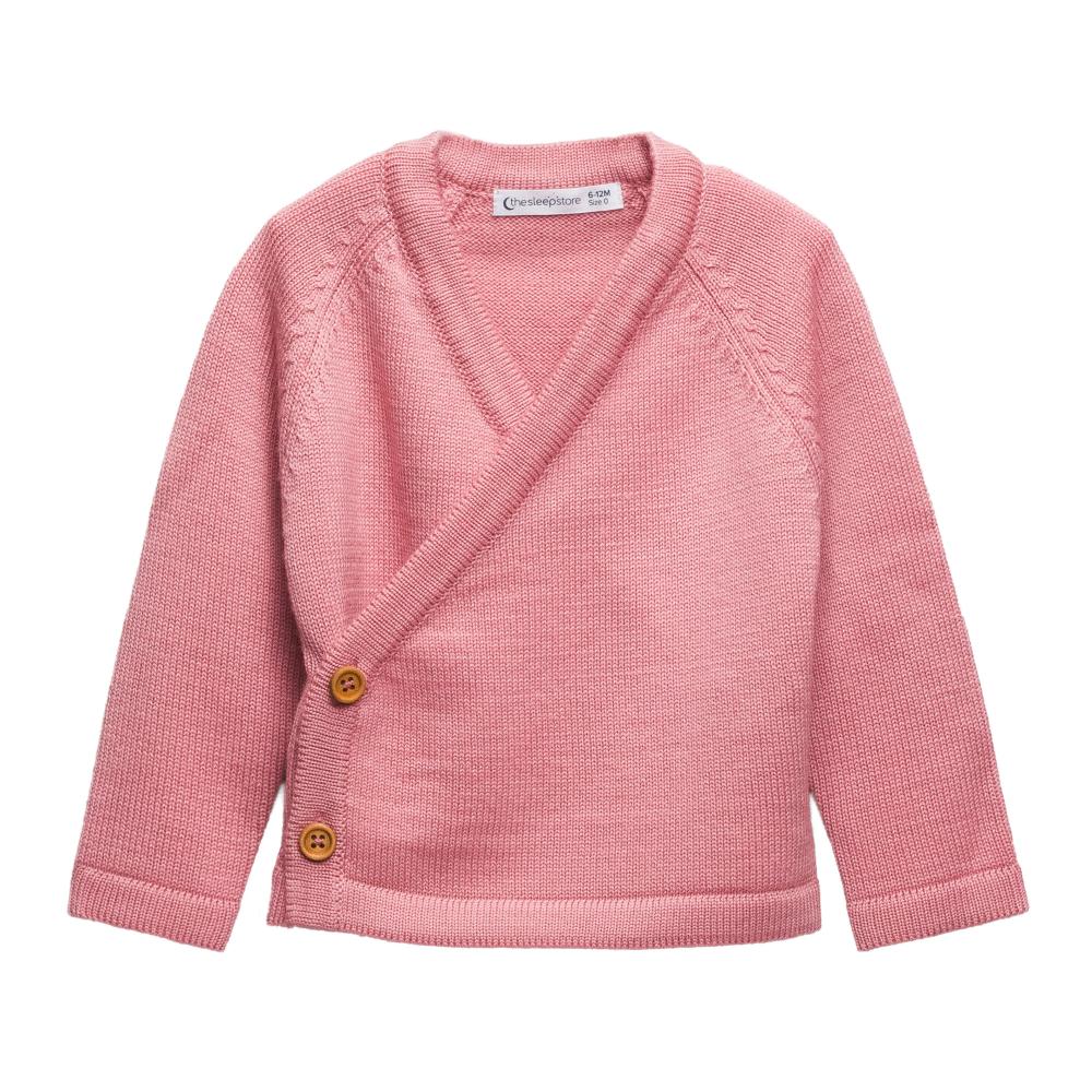The Sleep Store Merino Knitwear Kimono Cardigan - Prem - 1 year
