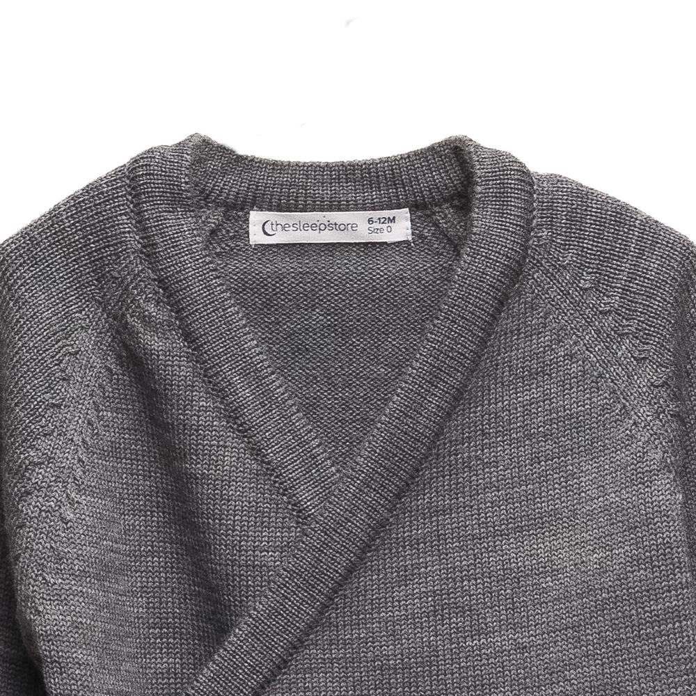 The Sleep Store Merino Knitwear Kimono Cardigan - Prem - 1 year