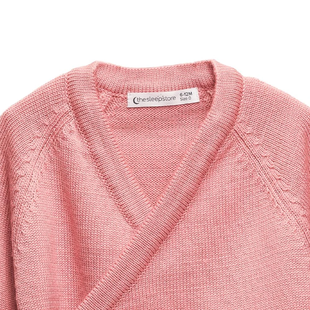 The Sleep Store Merino Knitwear Kimono Cardigan - Prem - 1 year