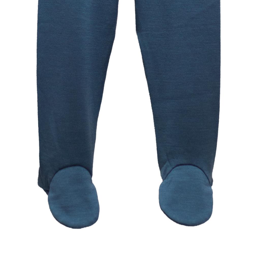 The Sleep Store Jersey New Zealand Merino Wool Footed Pants - Prem - 6-12 months