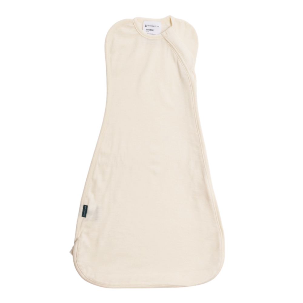 The Sleep Store Jersey Australian Merino Wool Fitted Zip Swaddle