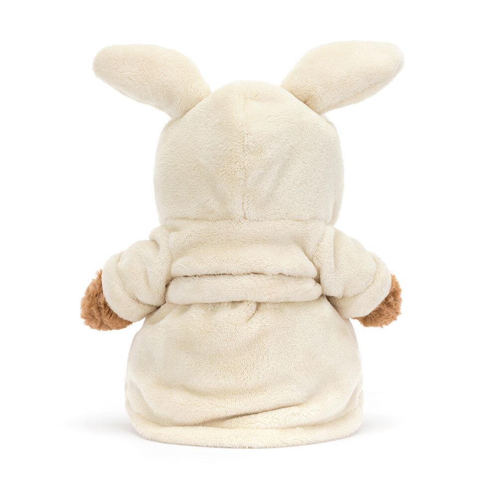 Jellycat Bartholomew Bear in a Bathrobe Outfit